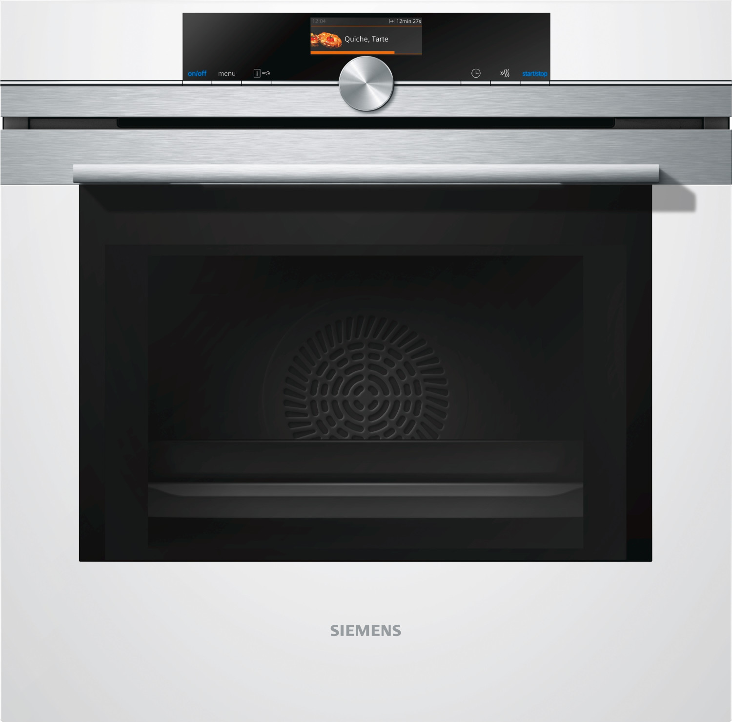 Siemens HM676G0W1 Einbau-Backofen mit Mikrowelle, 60 cm, Weiß