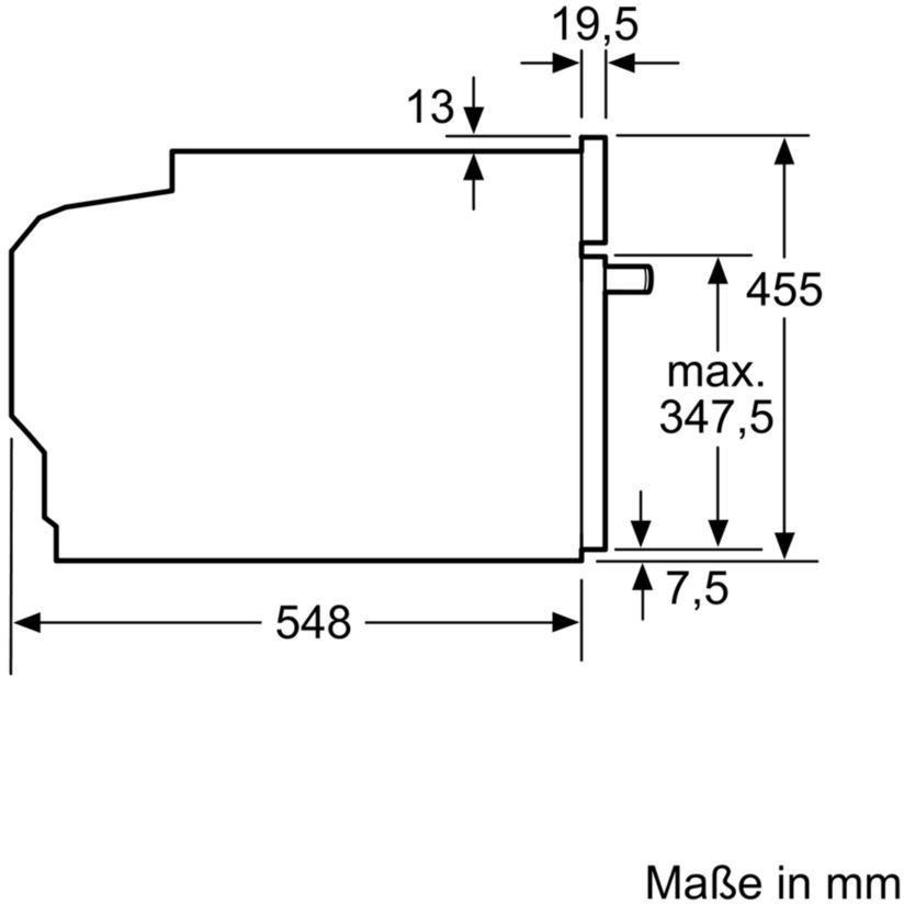 Bosch CBG675BS3 Serie 8, Einbau-Kompaktbackofen, 60 x 45 cm, Edelstahl