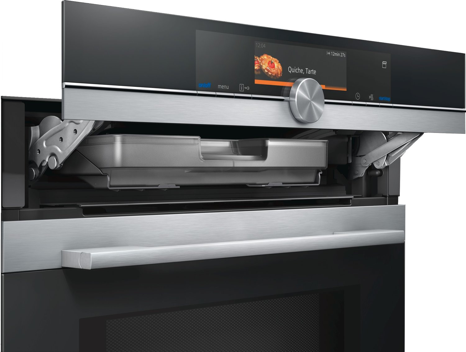 Siemens HN678G4S6 Einbau-Backofen mit Mikrowellen- und Dampffunktion 60 cm Edelstahl