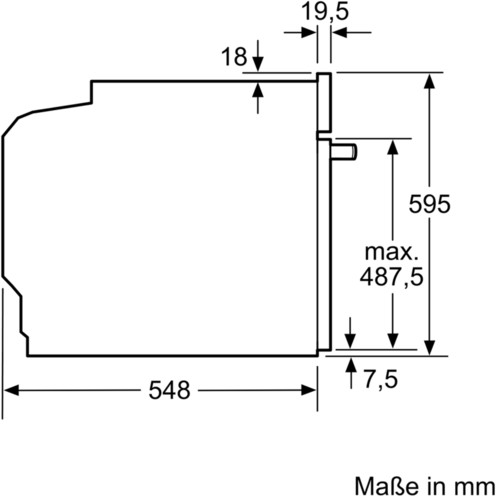 Siemens HM676G0W1 Einbau-Backofen mit Mikrowelle, 60 cm, Weiß