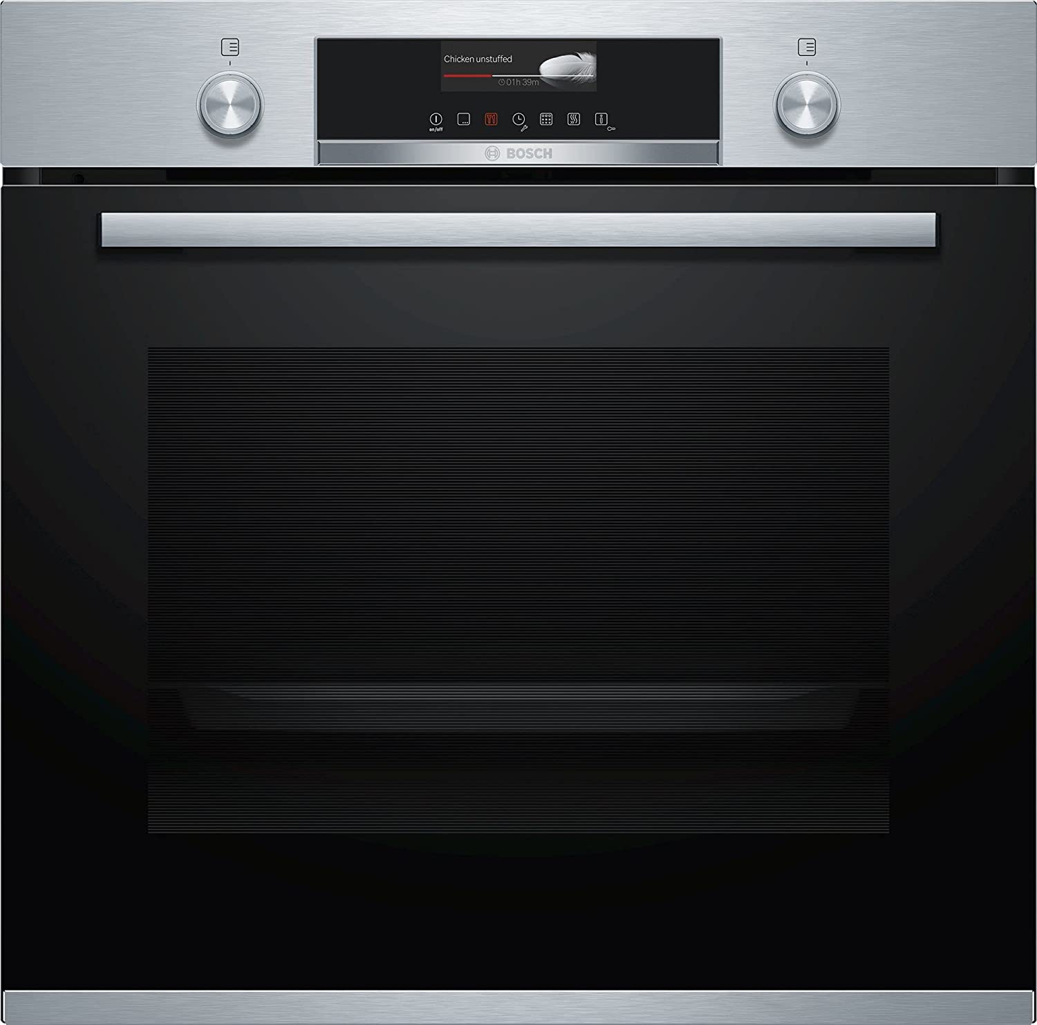Bosch HBG579BS0 Serie 6, Einbau-Backofen, 60 x 60 cm, Edelstahl