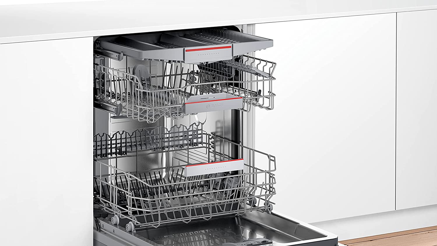 Bosch SMV4HCX48E Serie 4, Vollintegrierter Geschirrspüler, 60 cm