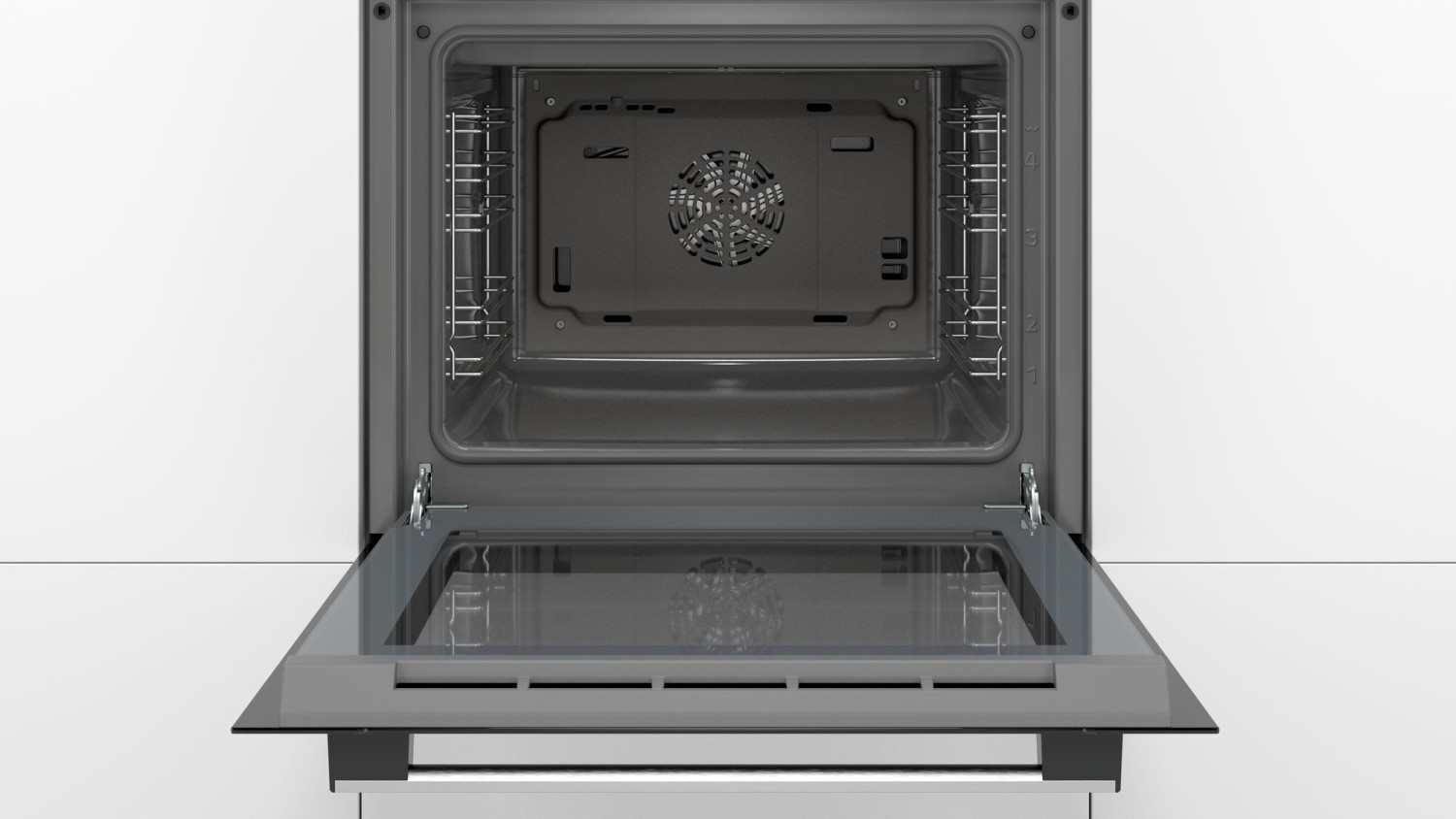 Bosch HBF133BR0 Einbau-Backofen, 60 cm, Edelstahl, EEK: A