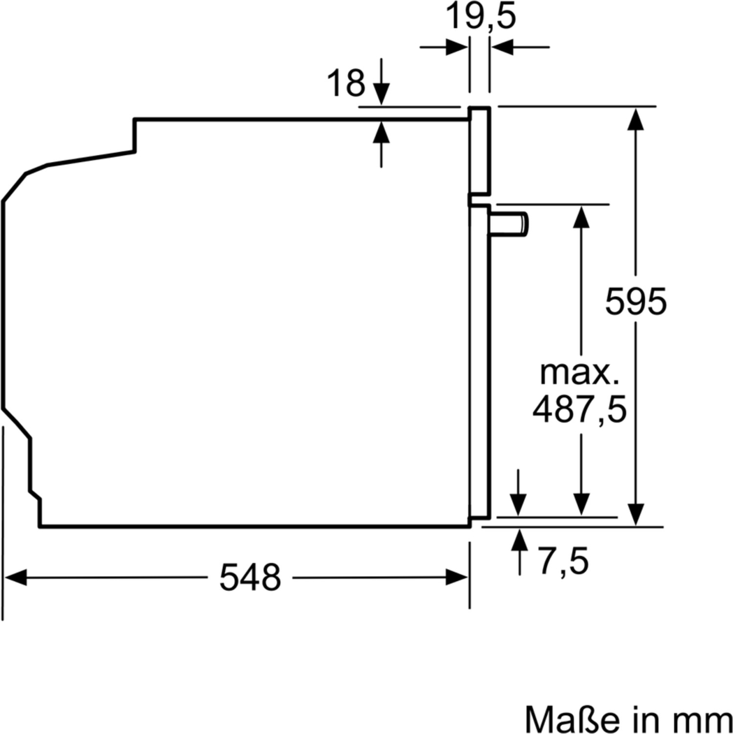 Siemens HB634GBS1 Einbau-Backofen 60 cm Edelstahl EEK: A+