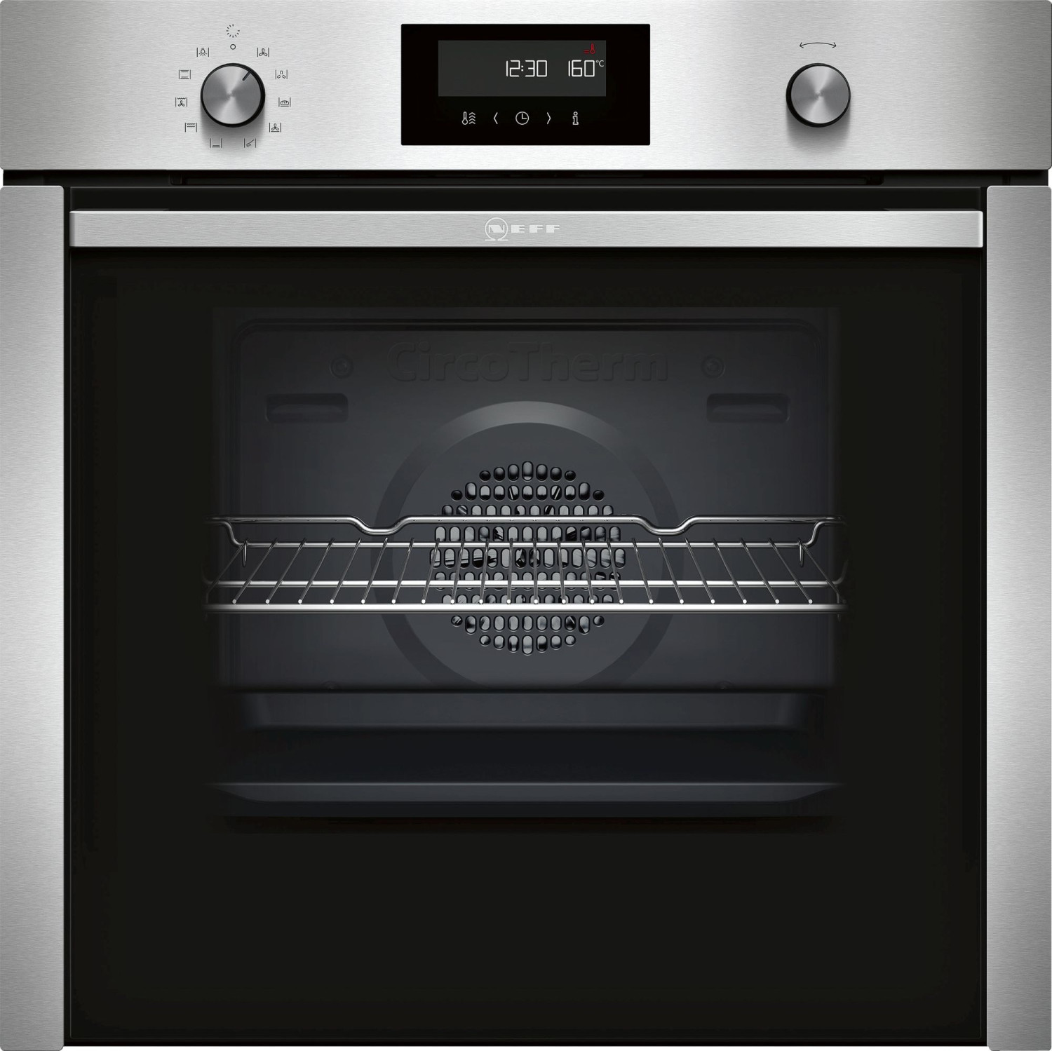 NEFF BCC3672 (B6CCH7AN0) Backofen mit HIDE, Pyrolyse 60 cm Edelstahl EEK: A